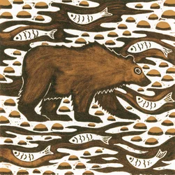 Ours pêcheur, 2001